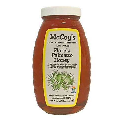 Raw Honey - Pure All Natural Unfiltered &Amp; Unpasteurized - Mccoy