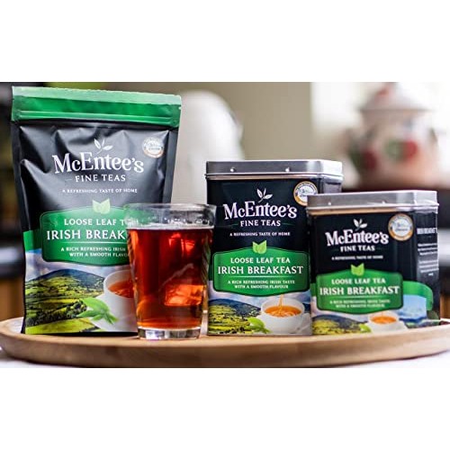 McEntees Irish Breakfast Tea 250g Bag – BLENDED IN IRELAND. STR...