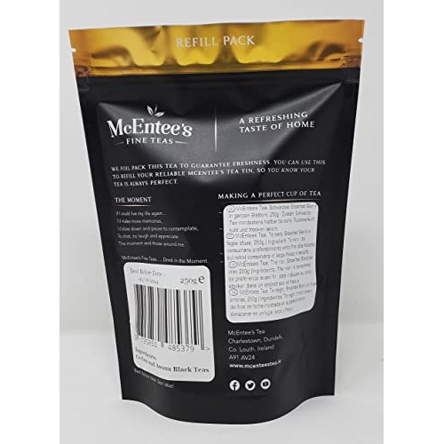 McEntees Irish Breakfast Tea 250g Bag – BLENDED IN IRELAND. STR...