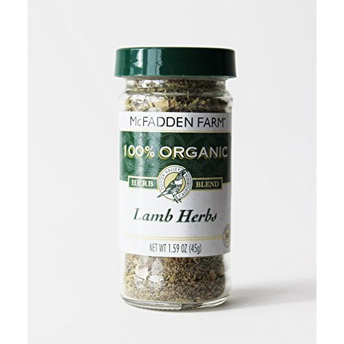 Mcfadden Farm Organic Lamb Herbs, Dried Seasoning Blend, Grown A
