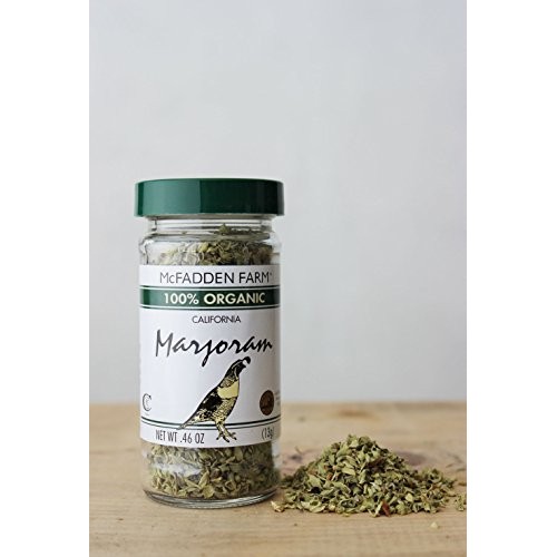 Mcfadden Farm Organic Marjoram, Dried Herb, Grown And Packed In