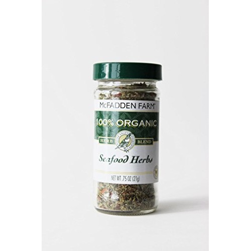 Mcfadden Farm Organic Seafood Herbs, Seasoning Blend, Grown And