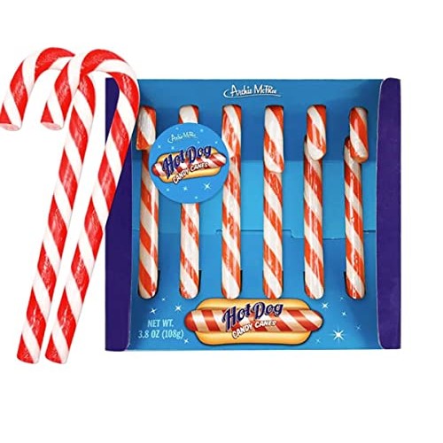 Mcphee Archie Hot Dog Candy Canes