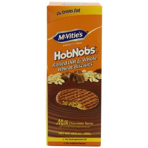 Mcvities Milk Chocolate Hob Nobs, 10.5-Ounce Pack Of 4