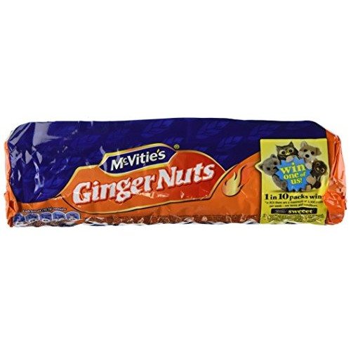 Mcvities Ginger Nuts 250 Gram - Pack Of 6