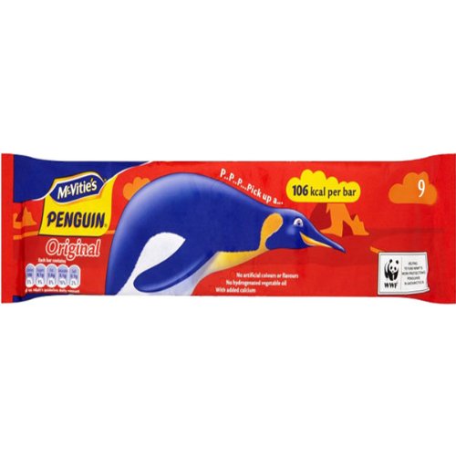 Mcvities Penguin Original 9 Pack 165G