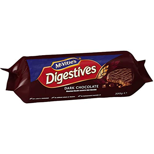 Mcvities Dark Chocolate Digestives 300G Pack Of 4