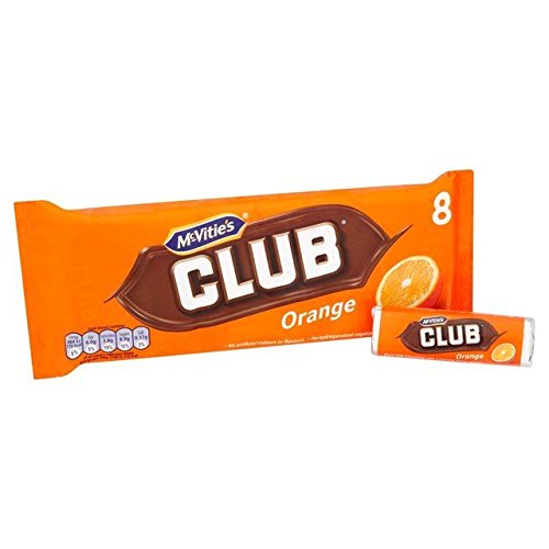 Mcvities Club Orange - 8 X 22.5G