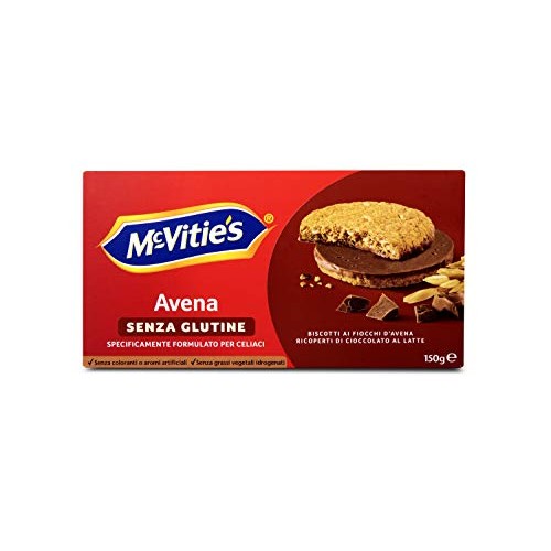 Mcvities Gluten Free Milk Chocolate Hobnobs Biscuits