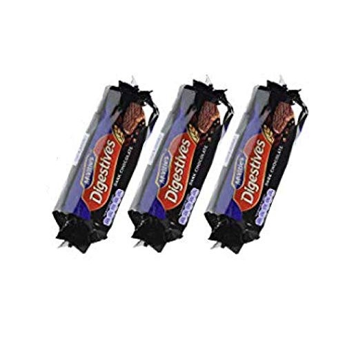 Mcvities Digestive Dark 266G, Chocolate Pack Of 3