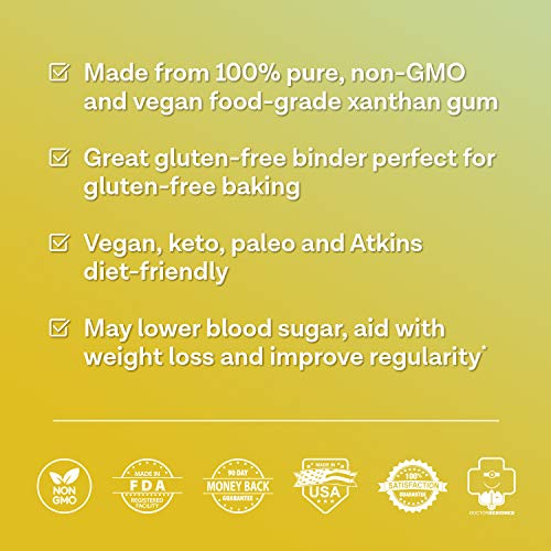 Md. Life Xanthan Gum Powder 1 Lb – 100% Natural – Xanthan Gum Ke