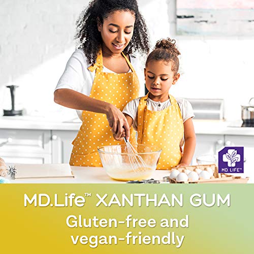 Md. Life Xanthan Gum Powder 1 Lb – 100% Natural – Xanthan Gum Ke