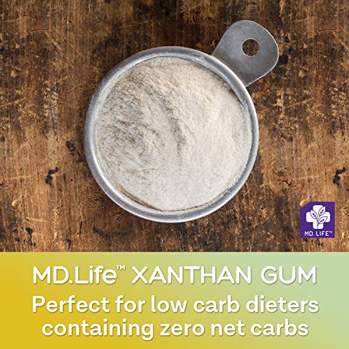 Md. Life Xanthan Gum Powder 1 Lb – 100% Natural – Xanthan Gum Ke