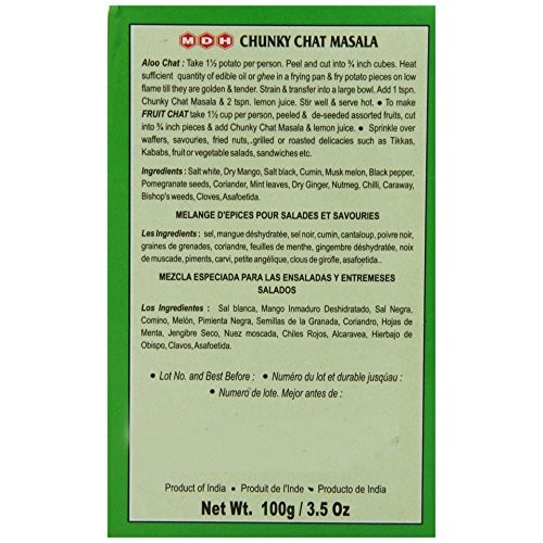 Mdh Chunky Chat Masala - 3.5Oz 100G