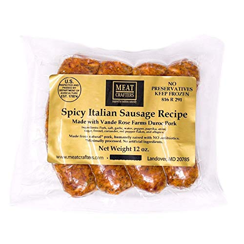 Meatcrafters Hot Links Spicy Sausage Variety Bundle, Chicken,
