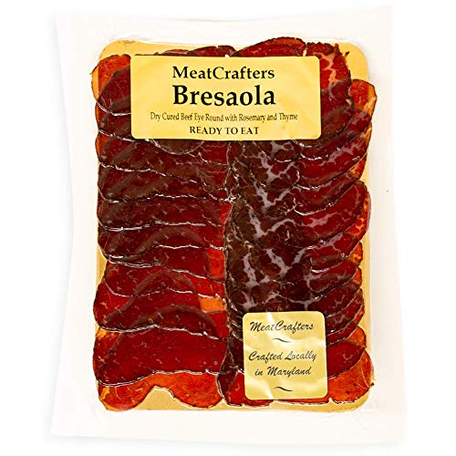 Meatcrafters Sliced Bresaola, Dry Cured, Antibiotic Free, All Na