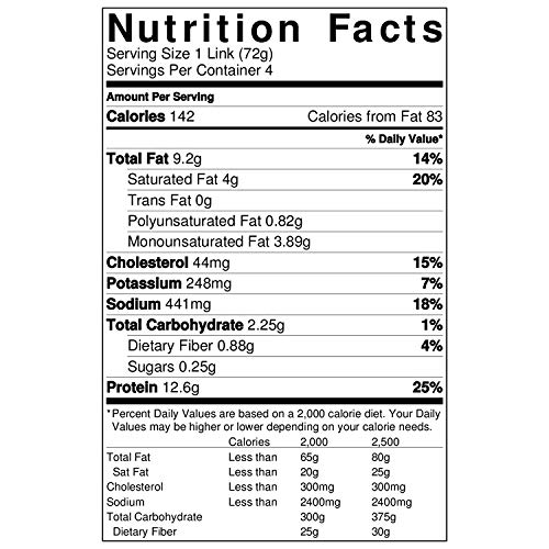 Meatcrafters Spicy Lamb &Amp; Beef Merguez Sausage, No Antibiotics,