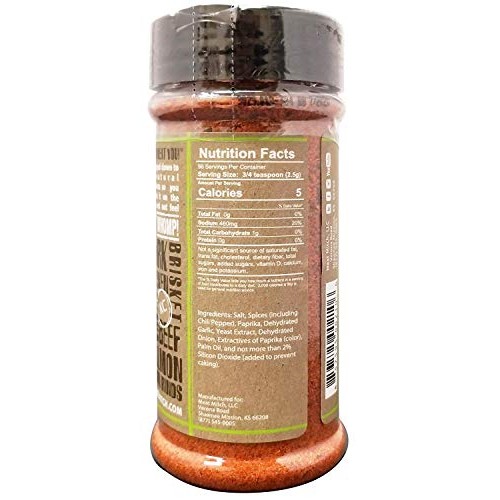 Meat Mitch Naked Seasning, 5.5 Ounce - All-Natural, Gluten-Free