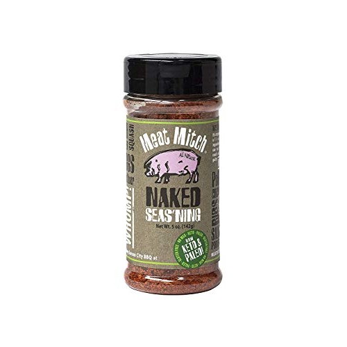 Meat Mitch Naked Seasning, 5.5 Ounce - All-Natural, Gluten-Free