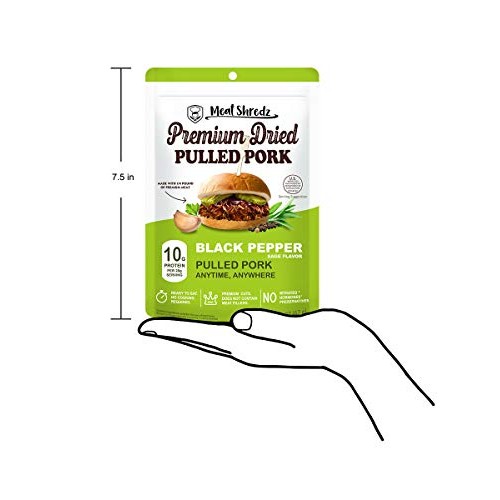 Meat Shredz - Premium Dried Pulled Pork Variety, 6 Pack | Glut