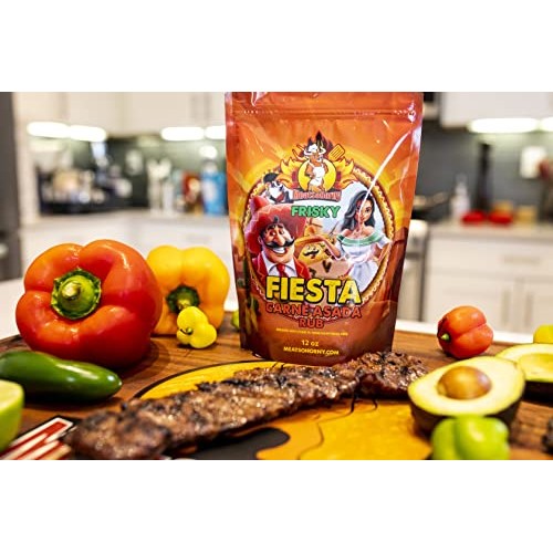 MeatSoHorny Frisky Fiesta Carne Asada BBQ Rub for Smoking and Se...