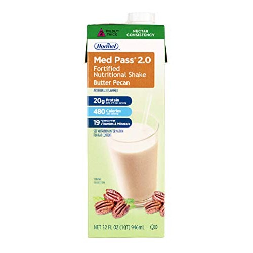 Med Pass 2.0 Butter Pecan Flavor 32 Oz. Box Ready To Use, 46463