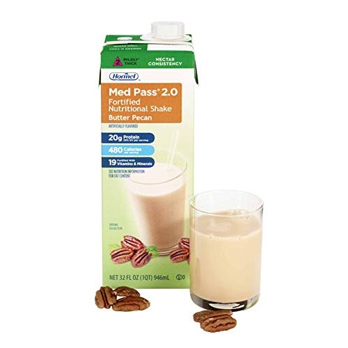 Med Pass 2.0 Butter Pecan Flavor 32 Oz. Box Ready To Use, 46463