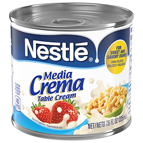 Nestle, Media Crema, Table Cream, 7.6 Oz