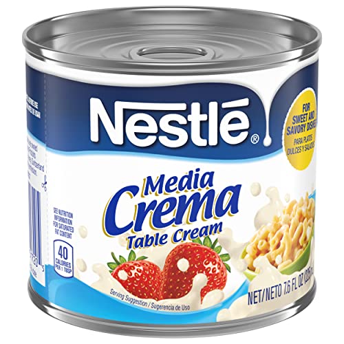 Nestle, Media Crema, Table Cream, 7.6 Oz