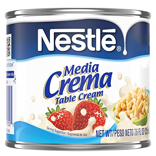 Nestle, Media Crema, Table Cream, 7.6 Oz