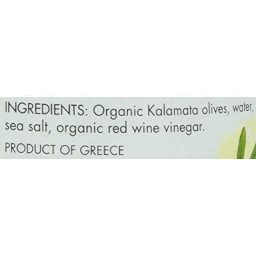 Mediterranean Organic Kalamata Olives, Pitted, 8.4 Oz