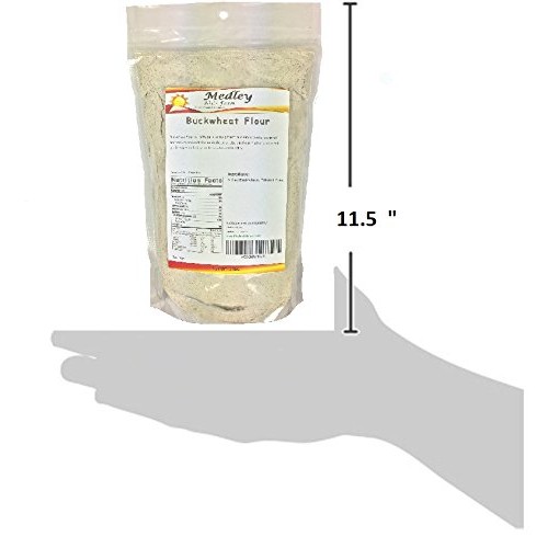 Buckwheat Flour Gluten Free 1 Lb Grown In Usa