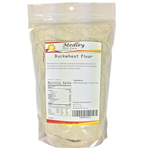 Buckwheat Flour Gluten Free 1 Lb Grown In Usa