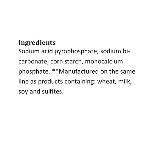 Double Active Baking Powder Aluminum Free 2.5 Lbs