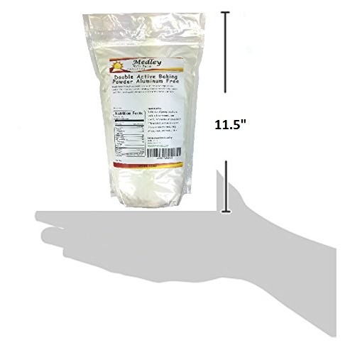 Double Active Baking Powder Aluminum Free 2.5 Lbs