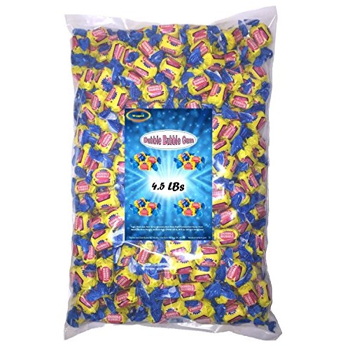 Dubble Bubble Gum 4.5 Lbs Original Flavor Individually Wrapped