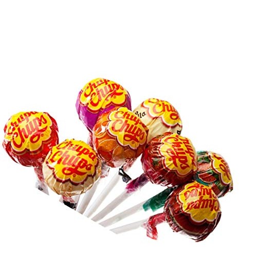 Chupa Chups Lollipops Original Assorted Flavors, 3 Lb Bag Bulk C