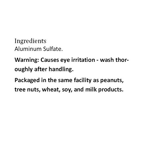 Medley Hills Farm Alum Granulated Powder Food Grade 1 Lb