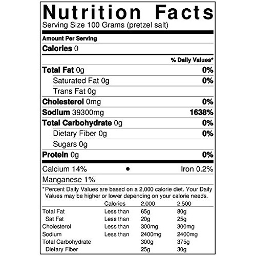 Medley Hills Farm Premium Coarse Pretzel Salt 2 Lbs