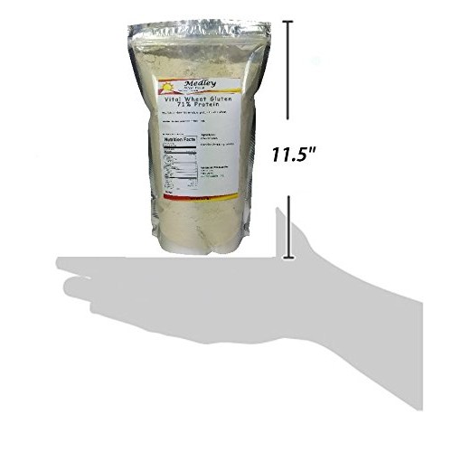 Medley Hills Farm Vital Wheat Gluten 71% Protein 2.5 Lbs