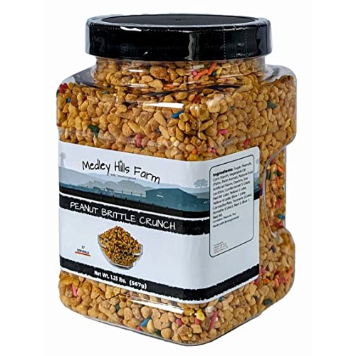 Peanut Brittle Crunch Coat Ice Cream Toppings by Medley hills fa... Peanut Brittle Crunch Coat Ice Cream Toppings by Medley hills fa...