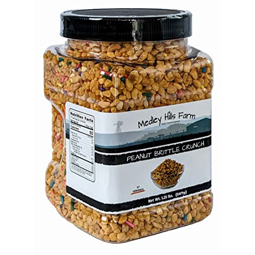 Peanut Brittle Crunch Coat Ice Cream Toppings by Medley hills fa... Peanut Brittle Crunch Coat Ice Cream Toppings by Medley hills fa...