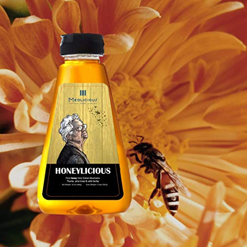 Honeylicious Pure Greek Honey From Cretan Mountains Thyme, Pine