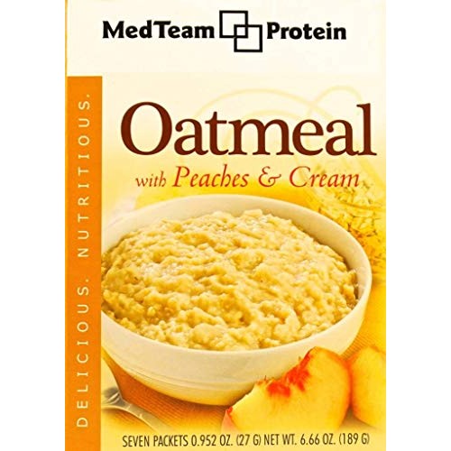Healthwise Peaches &Amp; Cream Oatmeal 7 Packets Of 0.952 Oz, Net 6