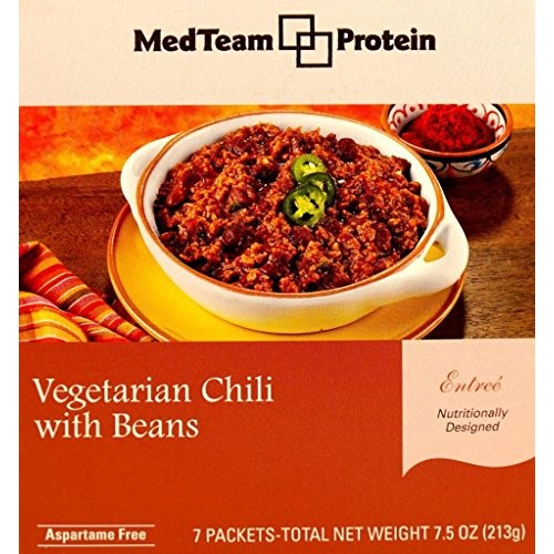 Medteam Vegetarian Chili With Beans 7 Packets Of 1.093 Oz, Net