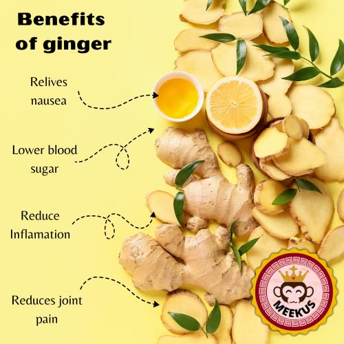 Meekus Instant Ginger Honey Crystals, Instant Ginger Tea, Ginger...