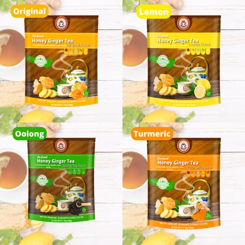 Meekus Instant Ginger Honey Crystals, Instant Ginger Tea, Ginger...