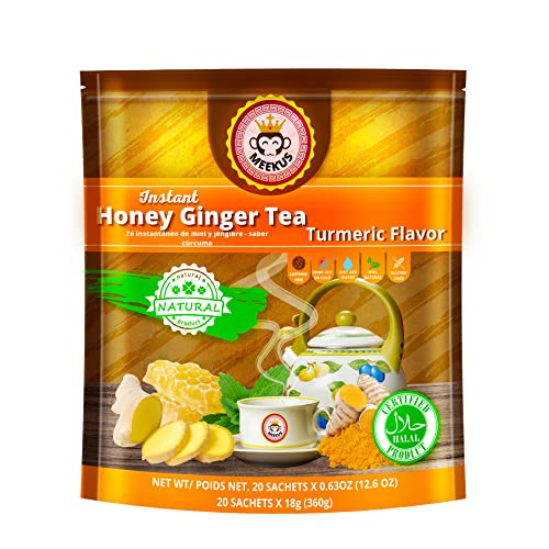 Meekus Instant Ginger Honey Crystals, Instant Ginger Tea, Ginger...
