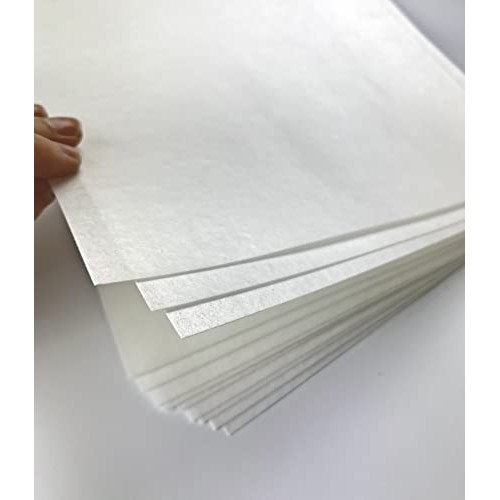 Wafer Paper Flexible Edible Printer Sheets 0.4mm 12 Pack White A...