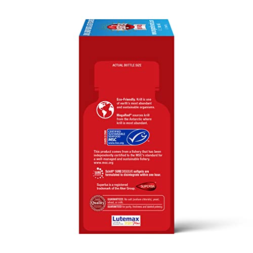 Omega-3 Blend Total Body + Refresh 500Mg Softgels, Megared 65 C